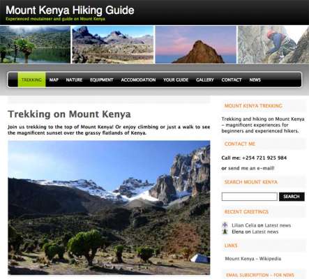 MountKenya - Webdesign In2it media as