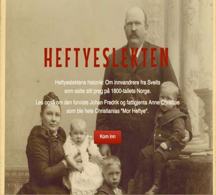 heftyeslekten nettsted